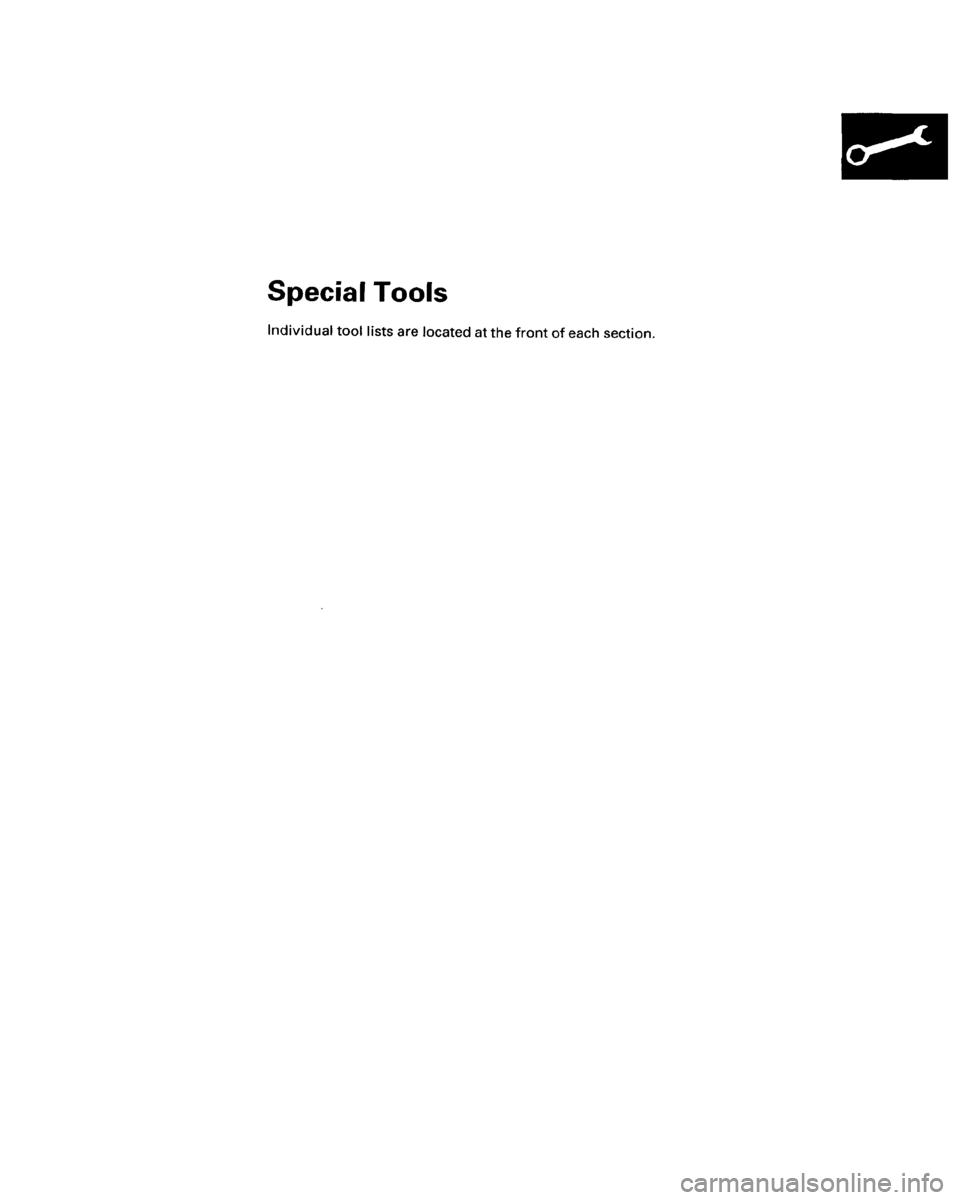 HONDA PRELUDE 1995  Service User Guide 