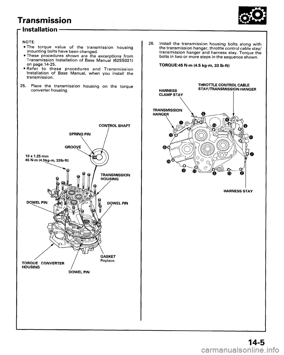 HONDA PRELUDE 1995  Service Workshop Manual 