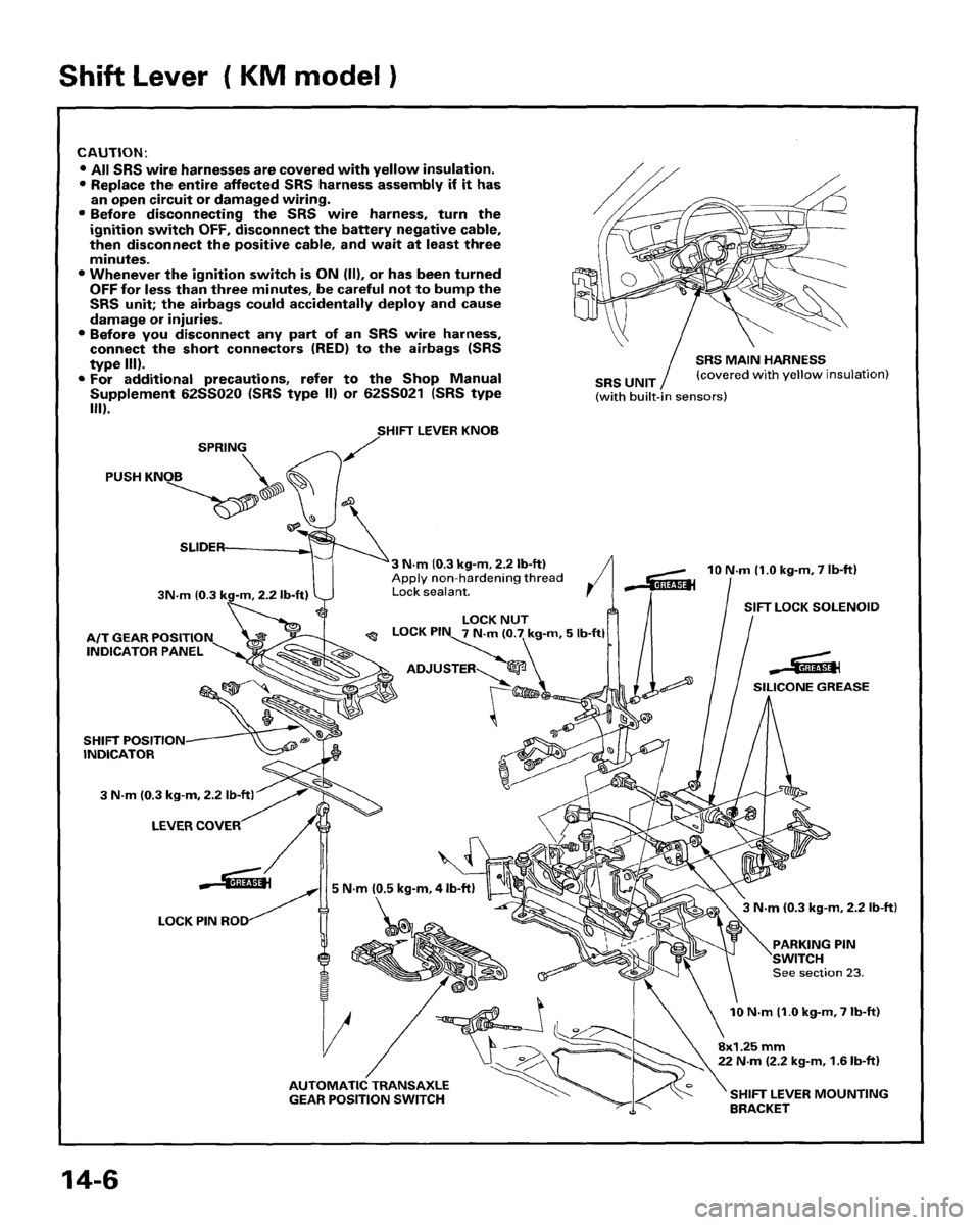 HONDA PRELUDE 1995  Service Manual PDF 