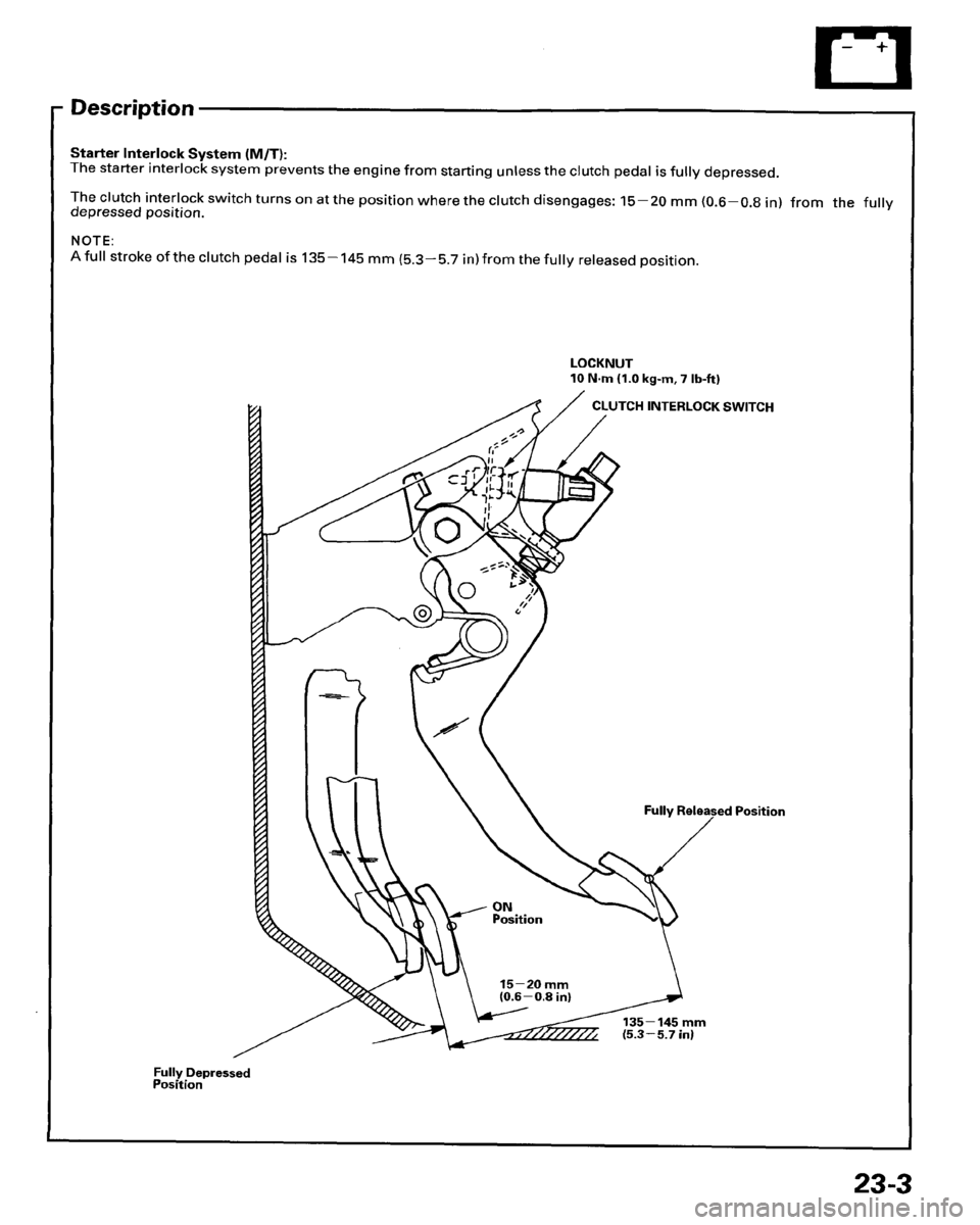 HONDA PRELUDE 1995  Service Manual PDF 