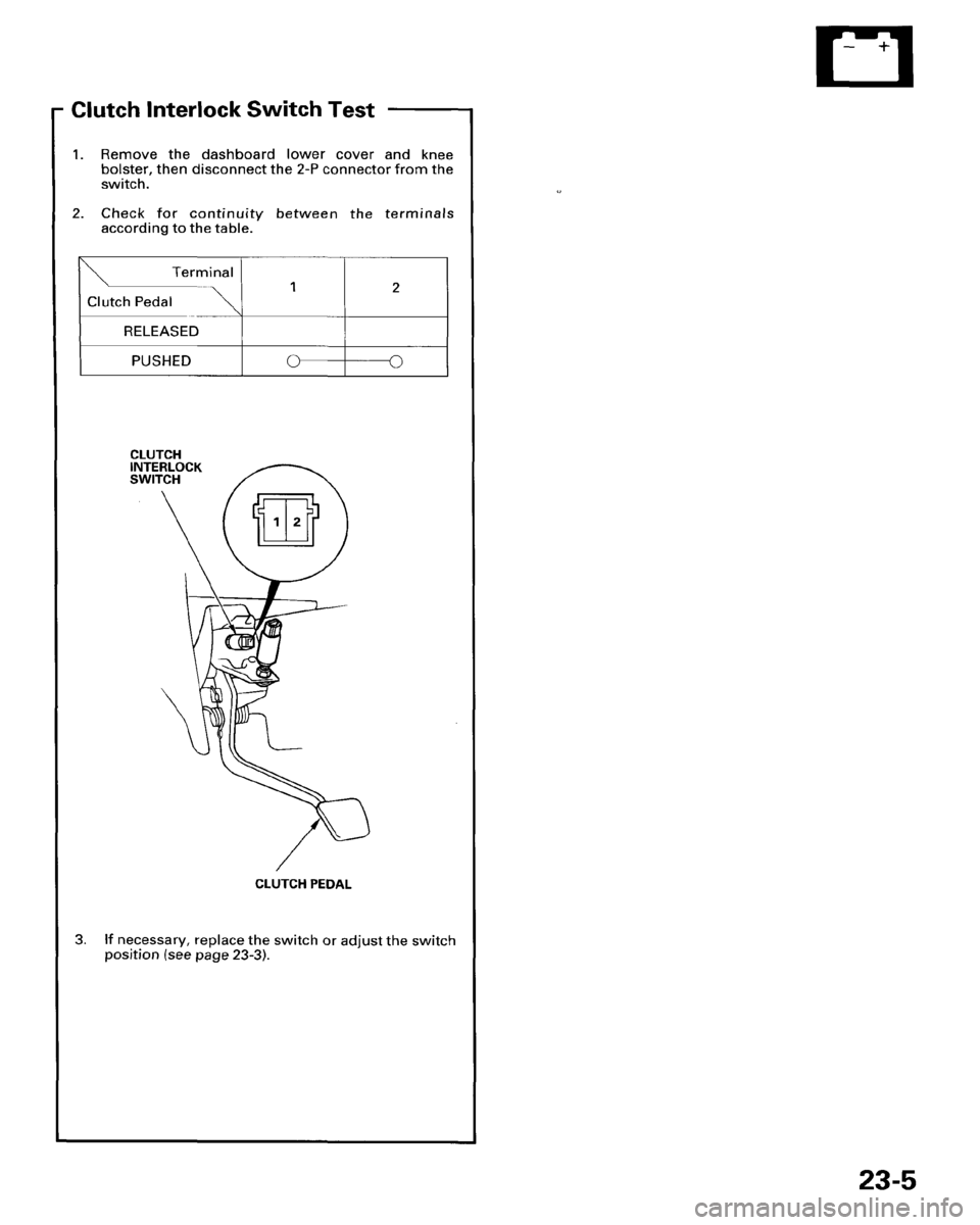 HONDA PRELUDE 1995  Service Manual PDF 