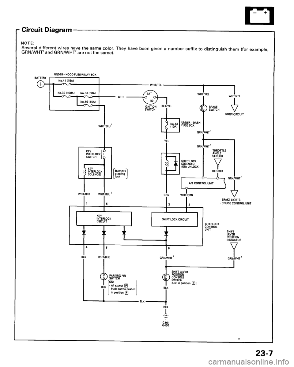 HONDA PRELUDE 1995  Service Manual PDF 