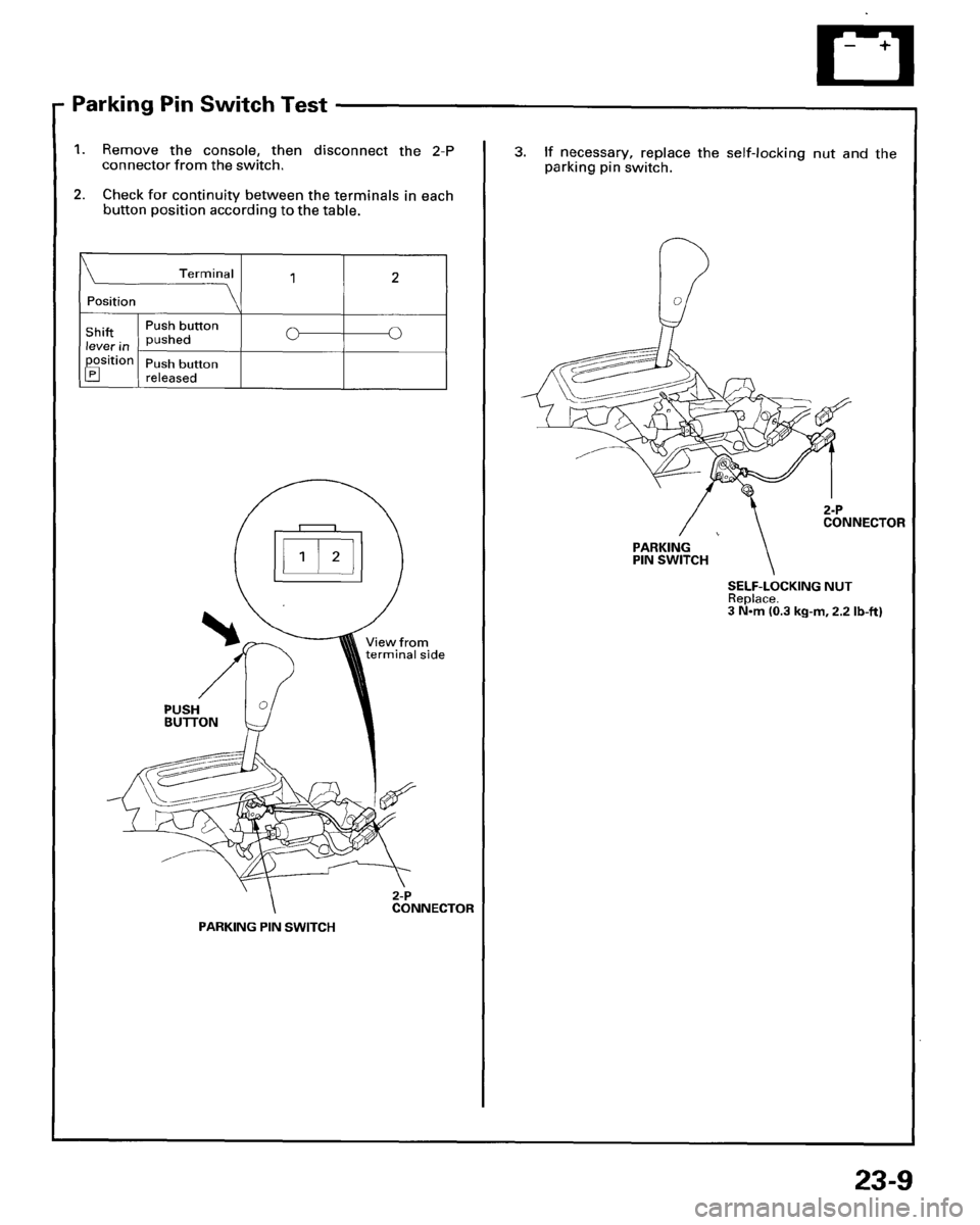 HONDA PRELUDE 1995  Service Manual PDF 