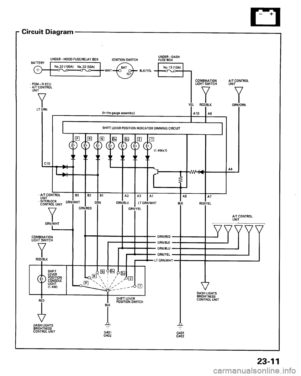 HONDA PRELUDE 1995  Service Manual Online 