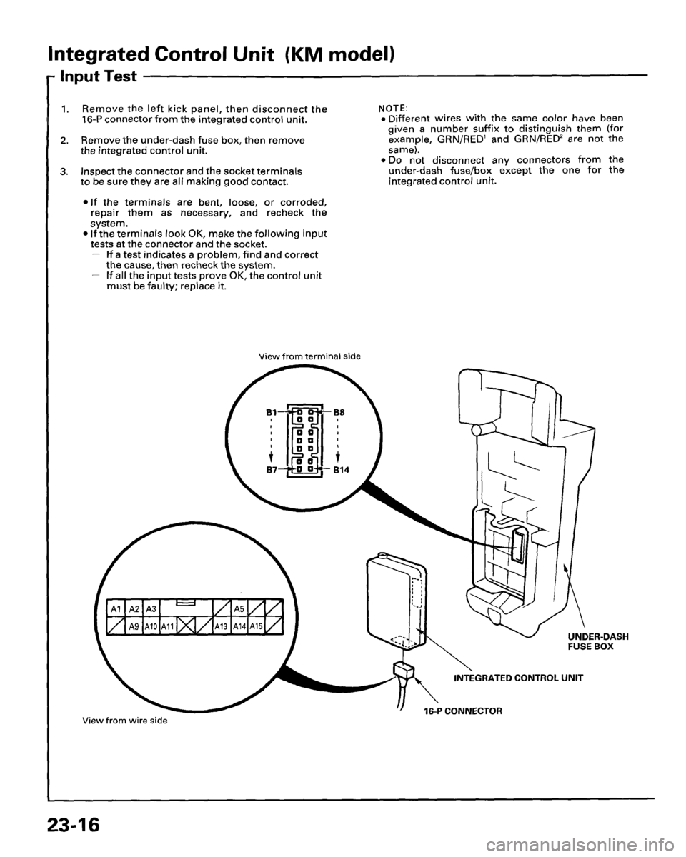 HONDA PRELUDE 1995  Service Manual Online 