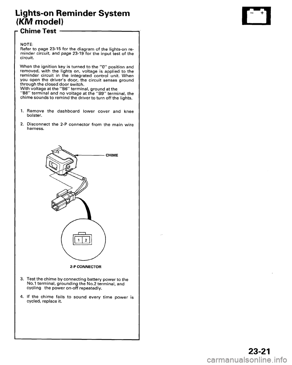 HONDA PRELUDE 1995 Service Owners Manual HONDA PRELUDE 1995 Service Owners Manual