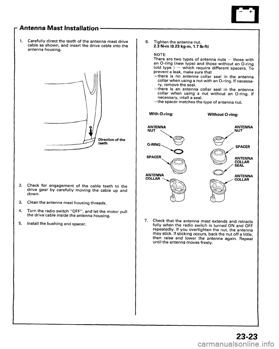 HONDA PRELUDE 1995 Service Owners Manual HONDA PRELUDE 1995 Service Owners Manual