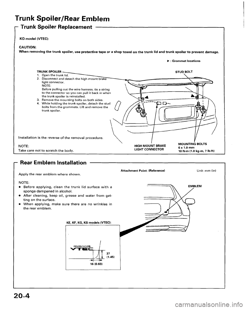 HONDA PRELUDE 1994 Service Repair Manual HONDA PRELUDE 1994 Service Repair Manual