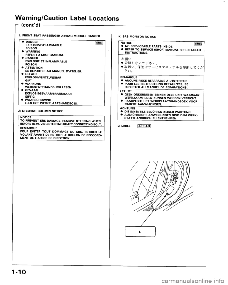 HONDA PRELUDE 1994 Service User Guide HONDA PRELUDE 1994 Service User Guide
