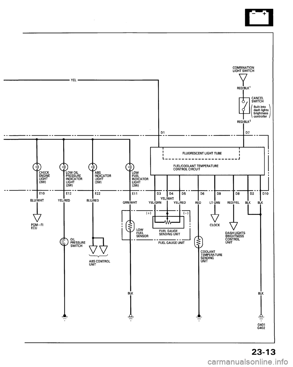 HONDA PRELUDE 1994  Service Repair Manual 