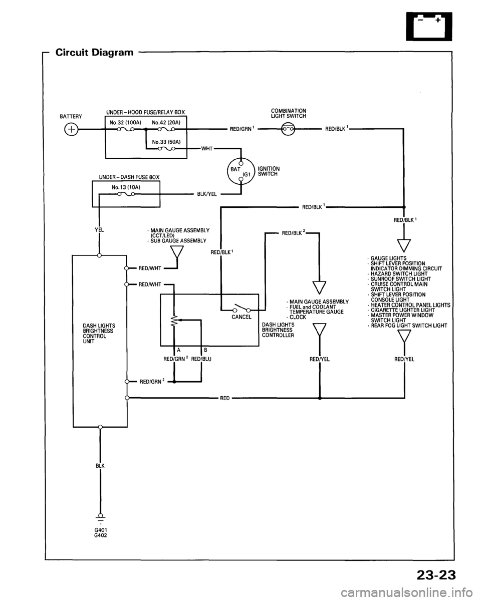 HONDA PRELUDE 1994  Service Repair Manual 