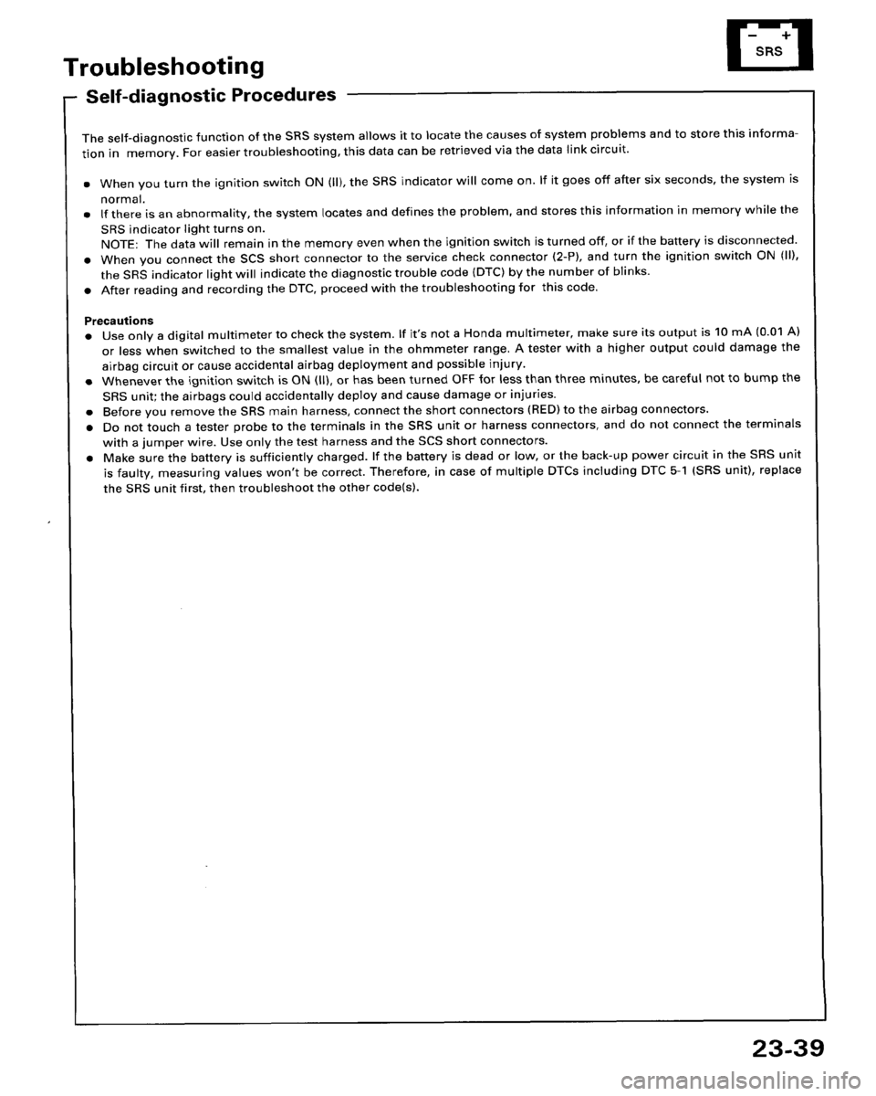 HONDA PRELUDE 1994  Service Repair Manual 