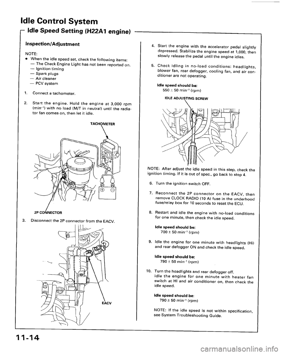 HONDA PRELUDE 1994  Service Workshop Manual 