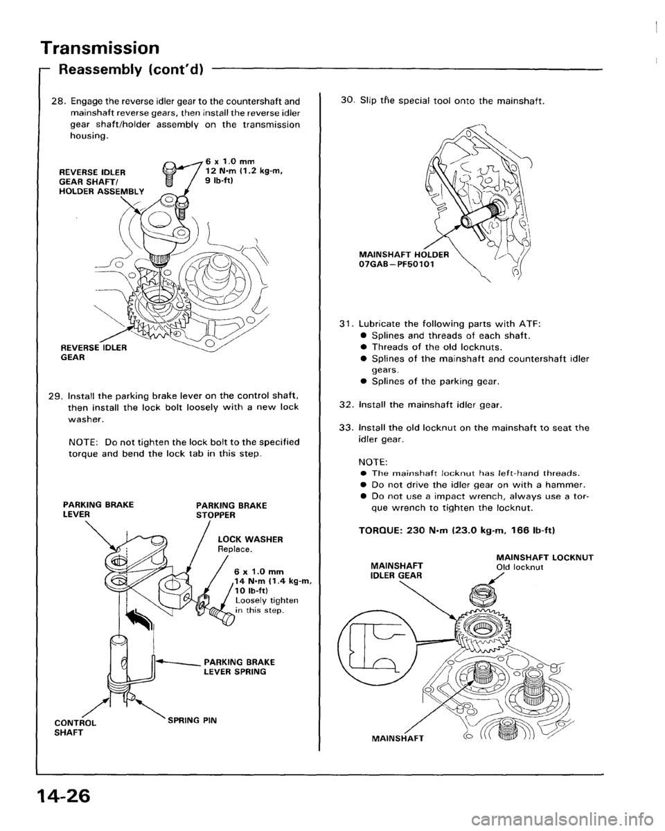 HONDA PRELUDE 1994 Service Manual Online HONDA PRELUDE 1994 Service Manual Online