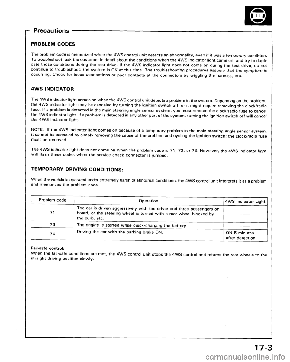HONDA PRELUDE 1994 Service Owners Manual HONDA PRELUDE 1994 Service Owners Manual