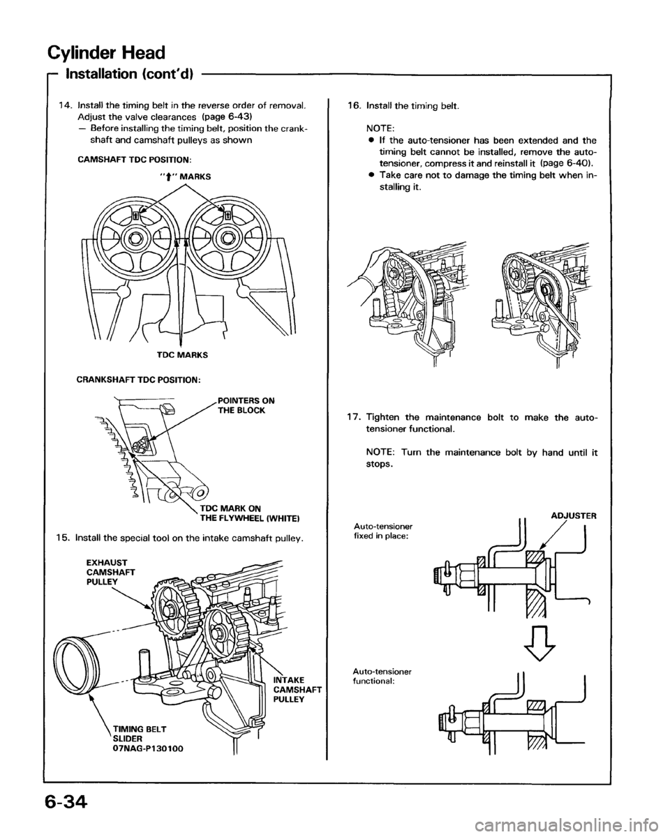 HONDA PRELUDE 1993  Service Repair Manual 