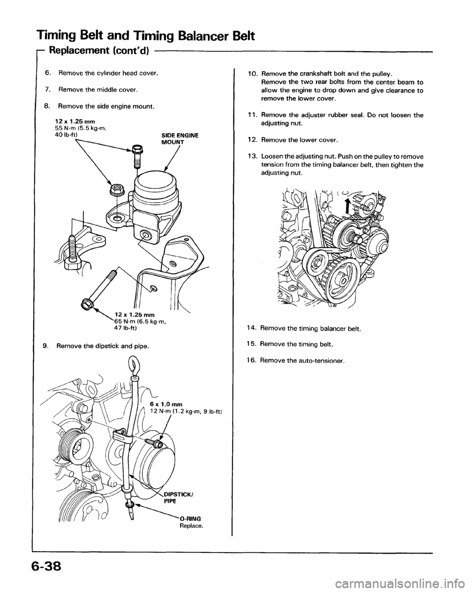 HONDA PRELUDE 1993  Service Repair Manual 