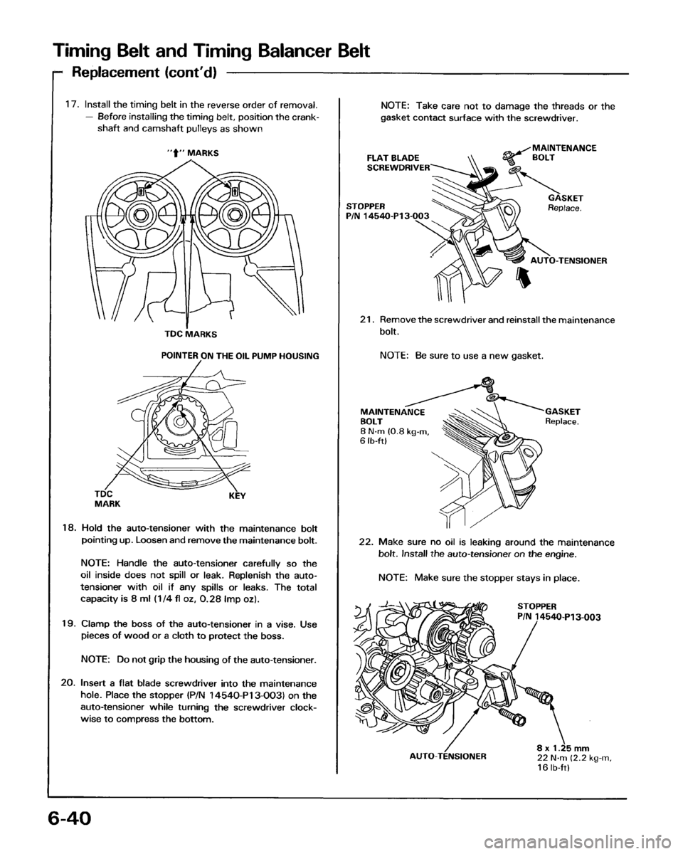 HONDA PRELUDE 1993  Service Repair Manual 