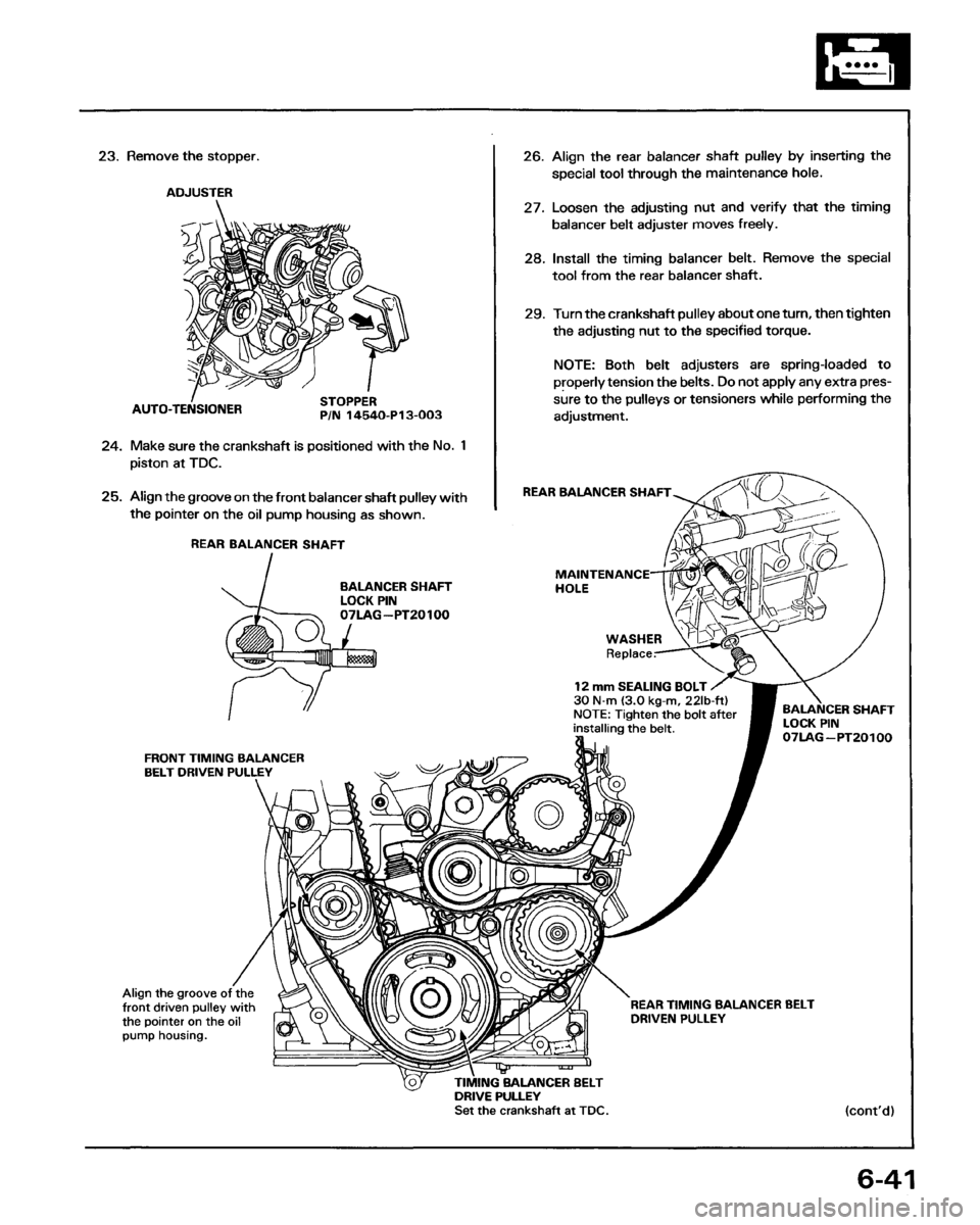 HONDA PRELUDE 1993  Service Repair Manual 