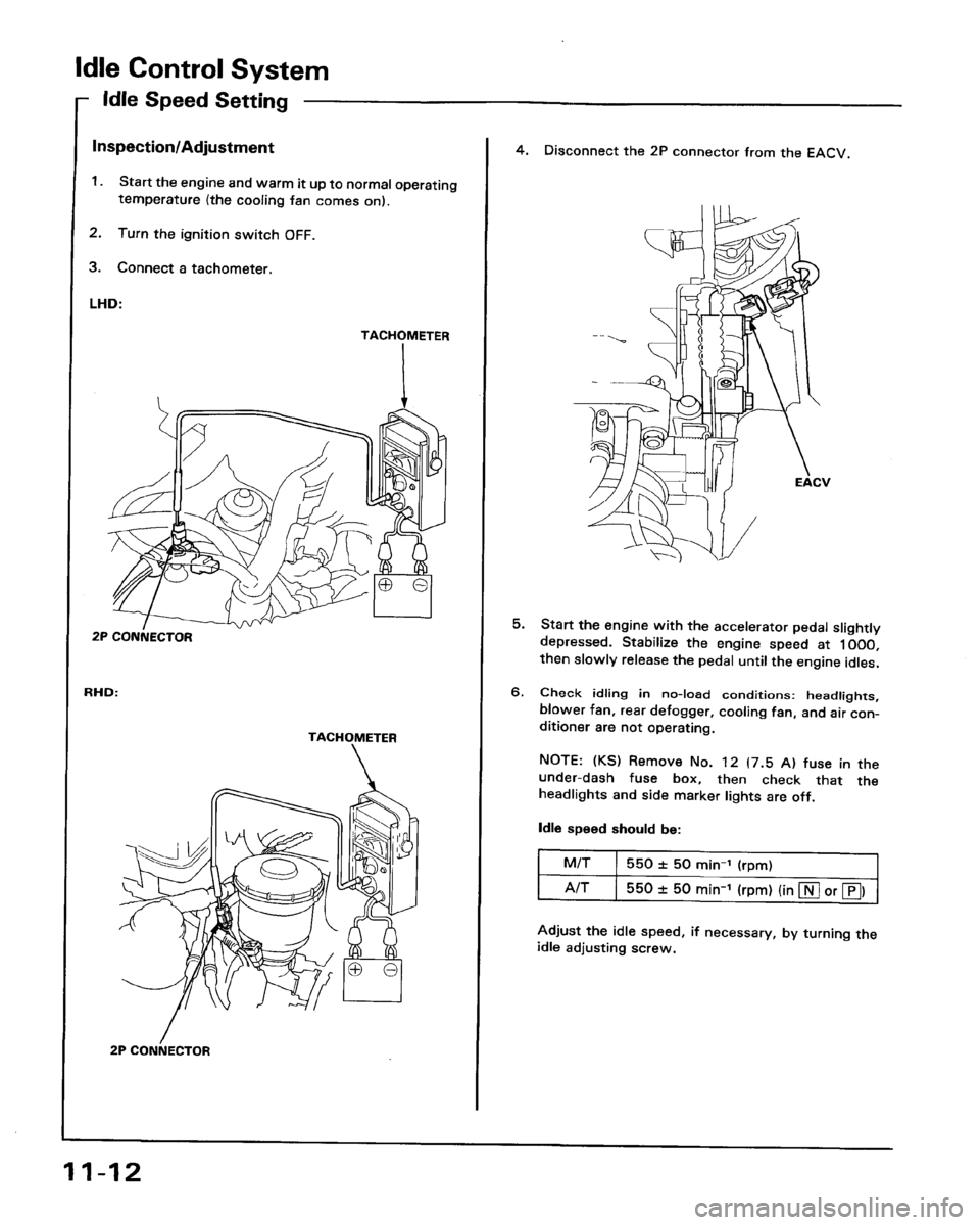 HONDA PRELUDE 1993  Service Repair Manual 
