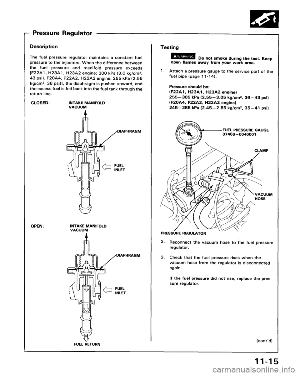 HONDA PRELUDE 1993  Service Repair Manual 