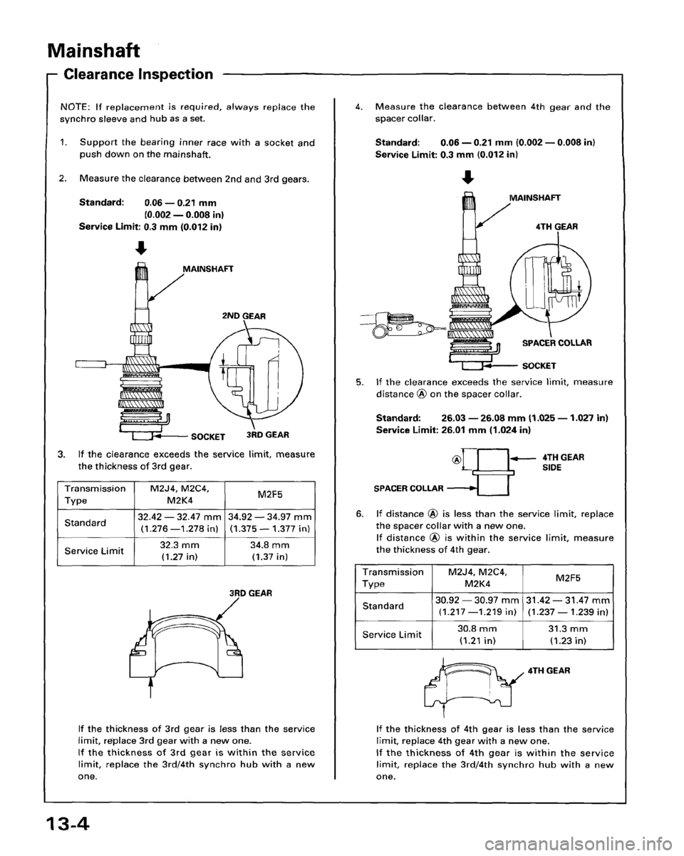 HONDA PRELUDE 1993  Service Repair Manual 