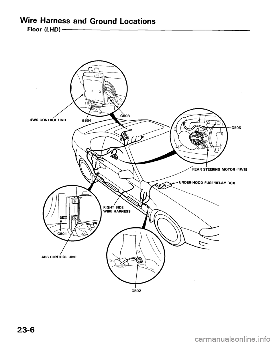 HONDA PRELUDE 1993  Service Repair Manual 