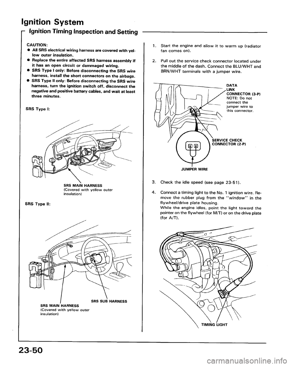 HONDA PRELUDE 1993  Service Repair Manual 