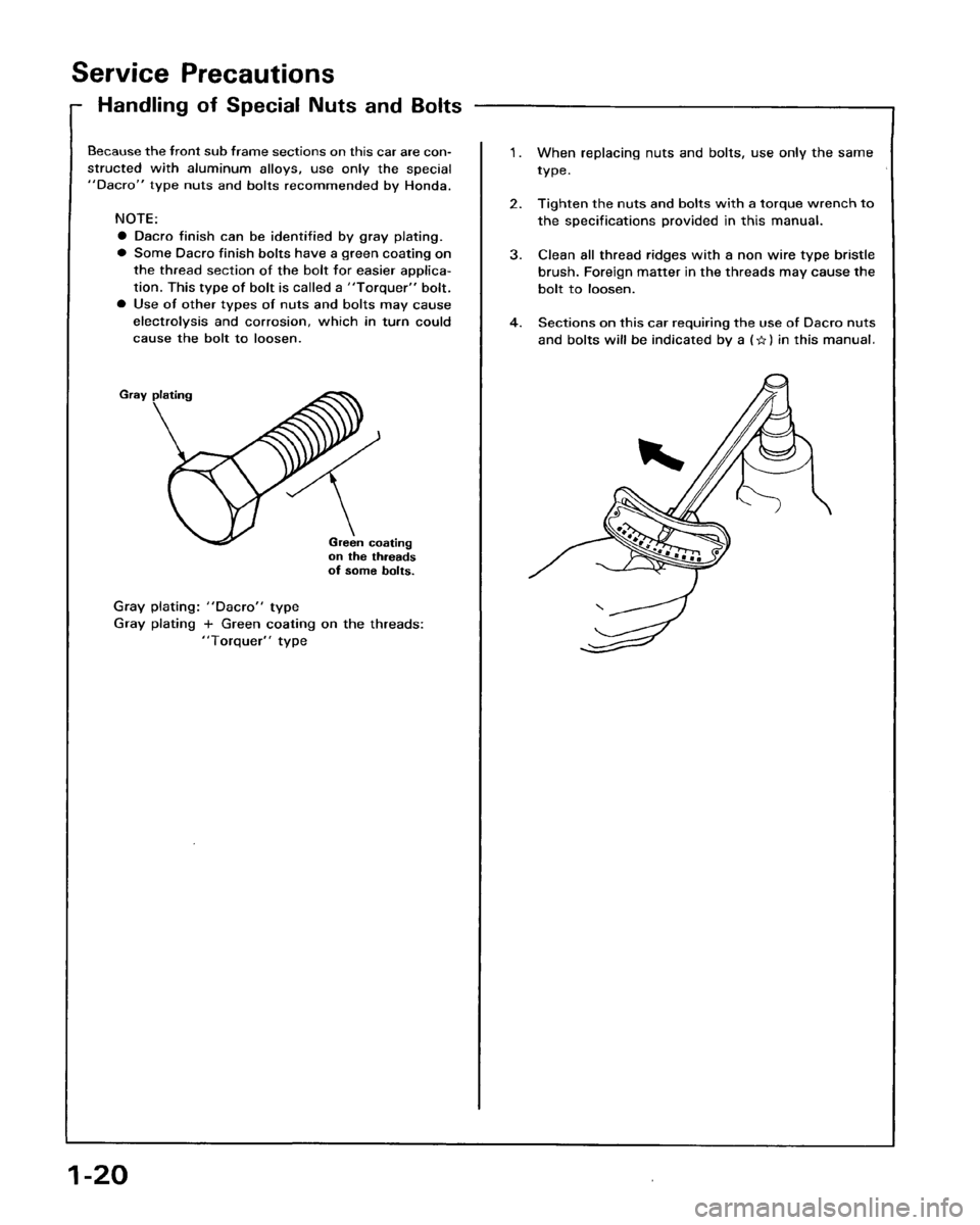 HONDA PRELUDE 1993 Service Owners Manual HONDA PRELUDE 1993 Service Owners Manual