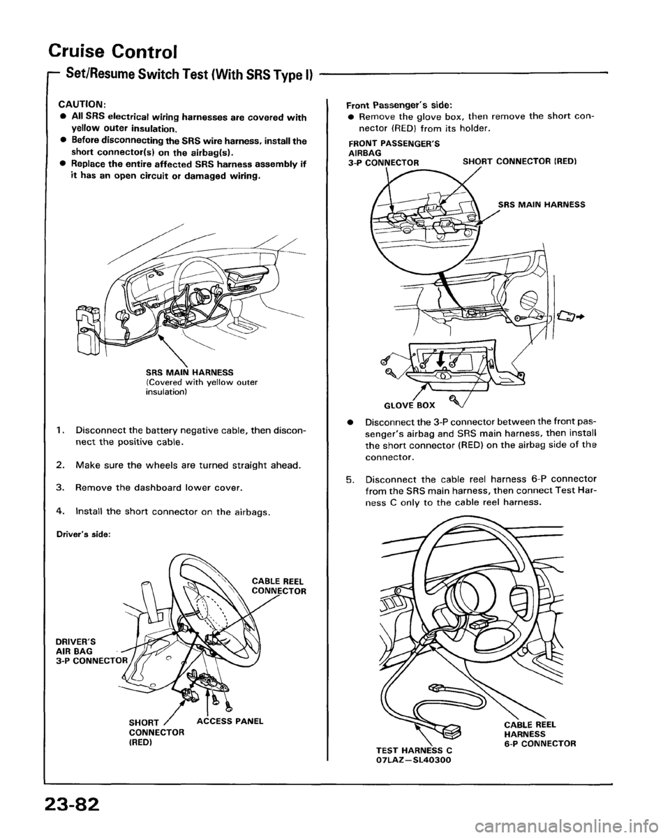 HONDA PRELUDE 1993  Service Repair Manual 