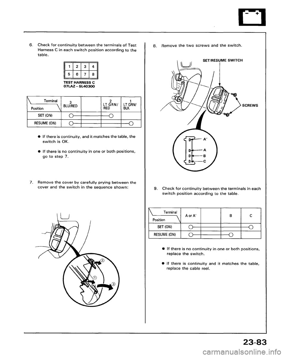 HONDA PRELUDE 1993  Service Repair Manual 