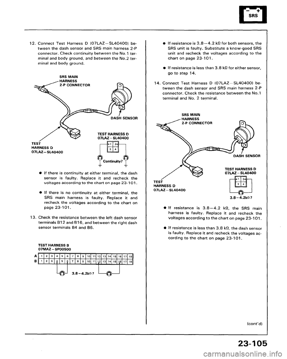 HONDA PRELUDE 1993  Service Repair Manual 