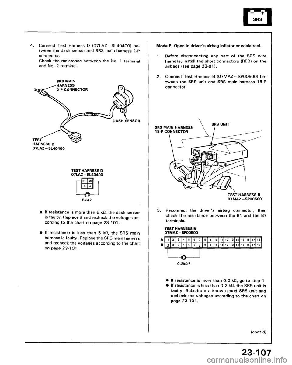 HONDA PRELUDE 1993  Service Repair Manual 