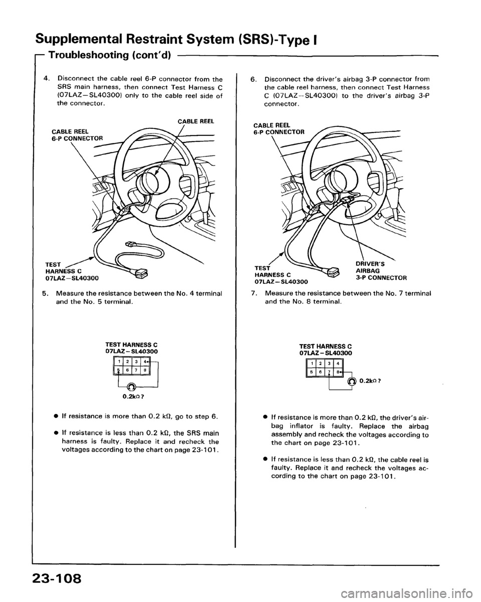 HONDA PRELUDE 1993  Service Repair Manual 