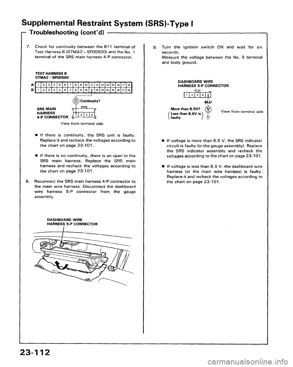 HONDA PRELUDE 1993  Service Repair Manual 