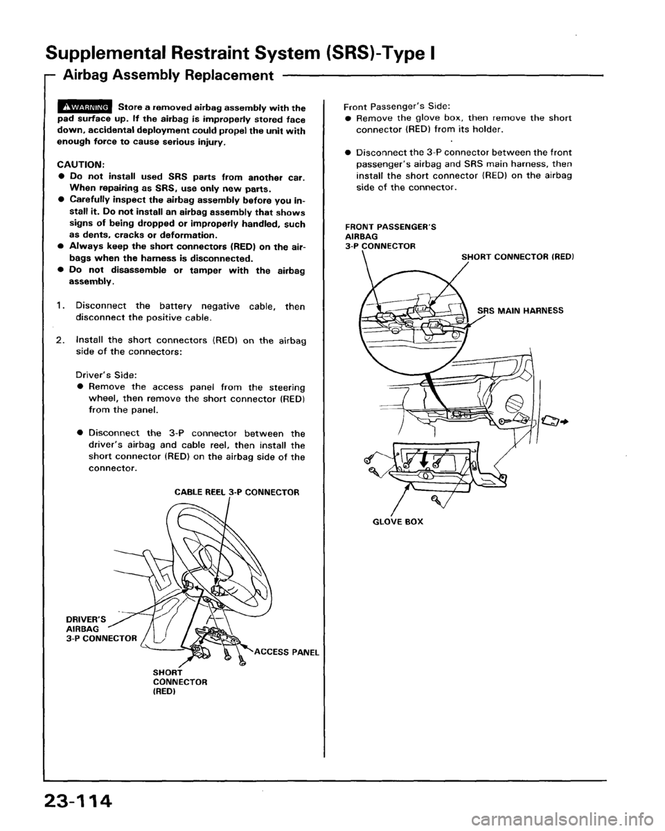 HONDA PRELUDE 1993  Service Repair Manual 
