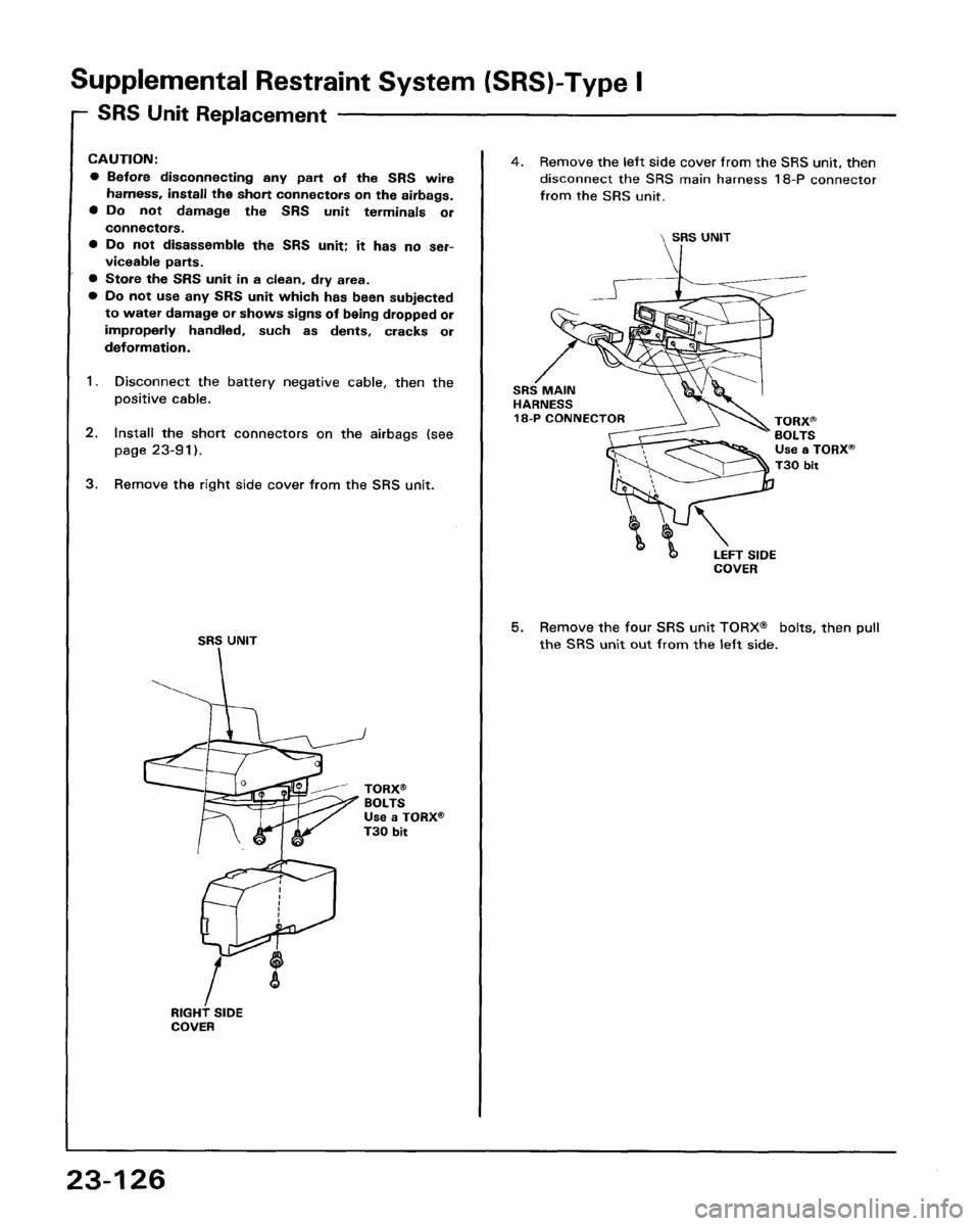 HONDA PRELUDE 1993  Service Repair Manual 