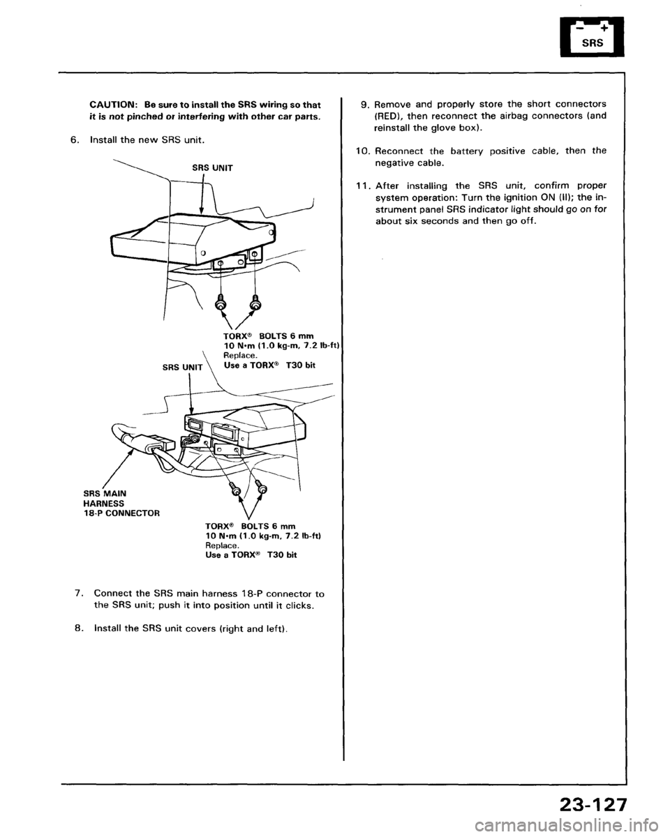 HONDA PRELUDE 1993  Service Repair Manual 