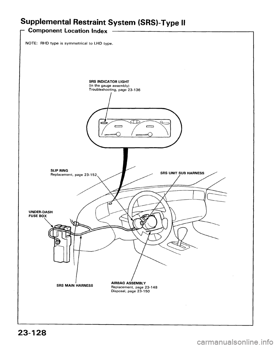 HONDA PRELUDE 1993  Service Repair Manual 
