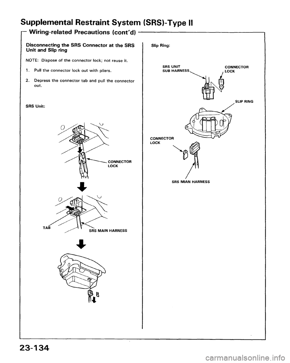 HONDA PRELUDE 1993  Service Repair Manual 