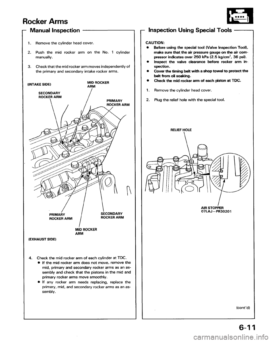 HONDA PRELUDE 1993 Service Manual PDF HONDA PRELUDE 1993 Service Manual PDF
