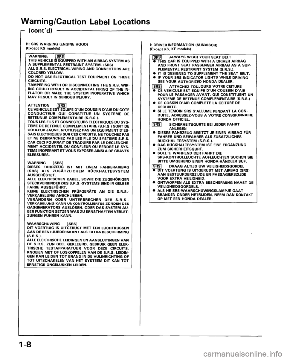 HONDA PRELUDE 1993 Service Repair Manual HONDA PRELUDE 1993 Service Repair Manual