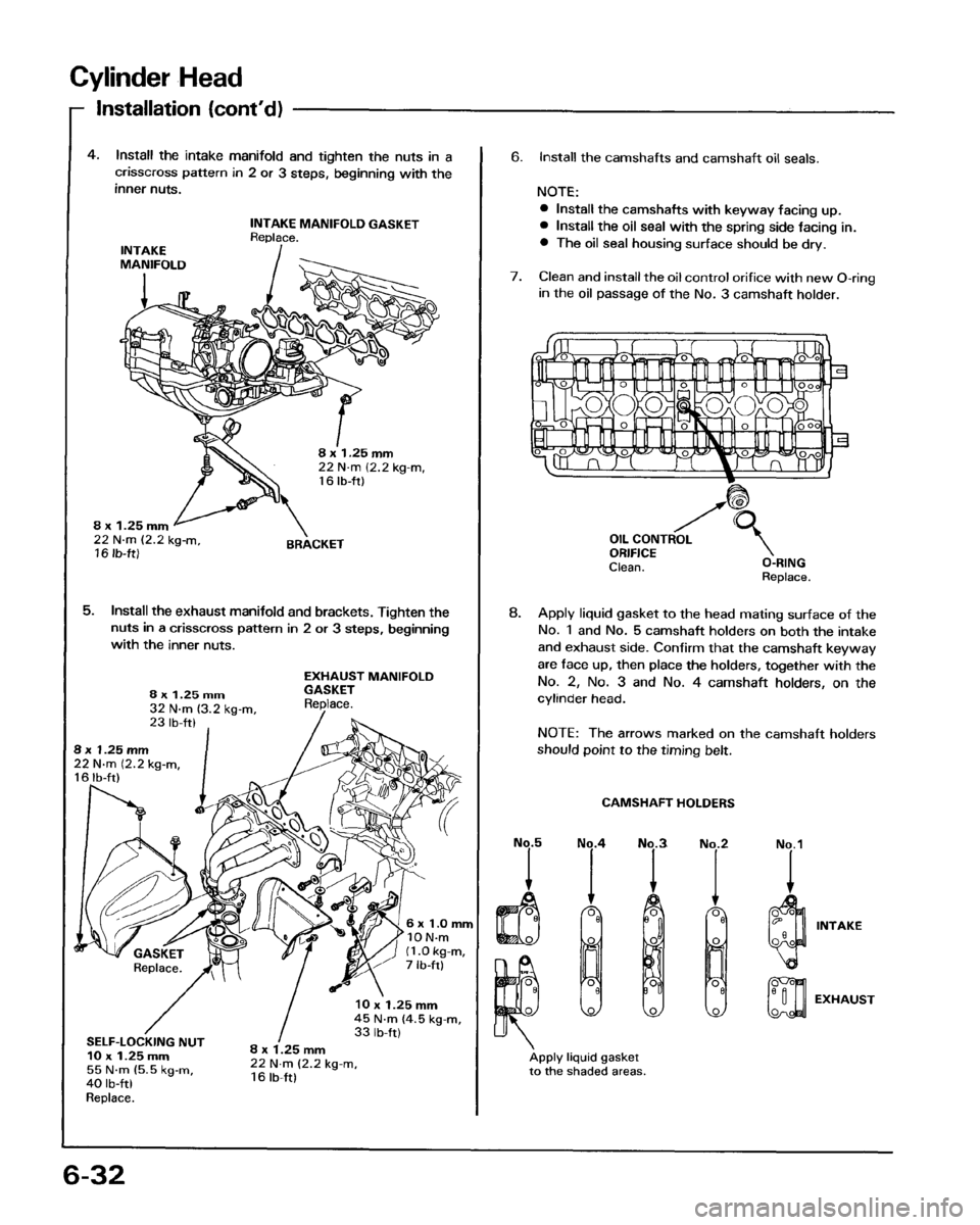 HONDA PRELUDE 1993  Service Owners Manual 