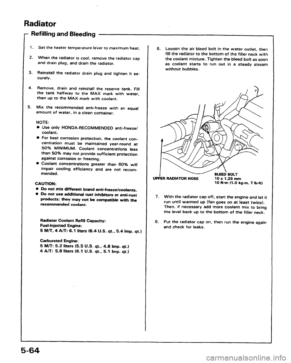 HONDA PRELUDE 1991 Service Repair Manual HONDA PRELUDE 1991 Service Repair Manual