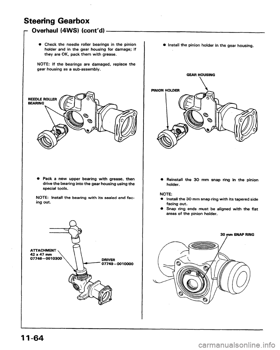 HONDA PRELUDE 1991 Service Repair Manual HONDA PRELUDE 1991 Service Repair Manual