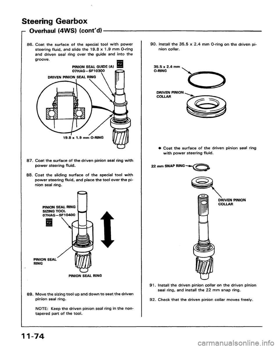HONDA PRELUDE 1991 Service Repair Manual HONDA PRELUDE 1991 Service Repair Manual
