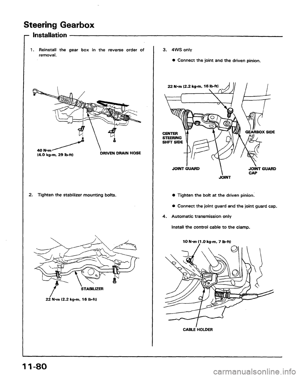 HONDA PRELUDE 1991 Service Repair Manual HONDA PRELUDE 1991 Service Repair Manual