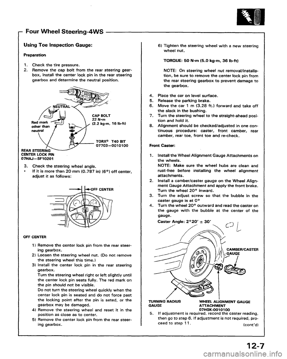 HONDA PRELUDE 1991 Service Repair Manual HONDA PRELUDE 1991 Service Repair Manual