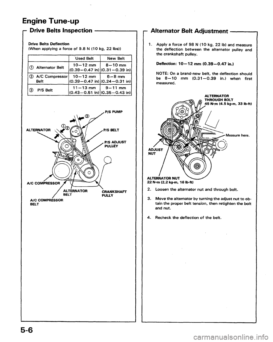HONDA PRELUDE 1991 Service Workshop Manual HONDA PRELUDE 1991 Service Workshop Manual