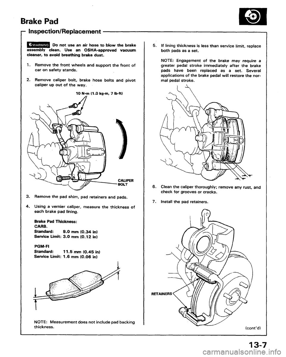 HONDA PRELUDE 1991 Service Repair Manual HONDA PRELUDE 1991 Service Repair Manual